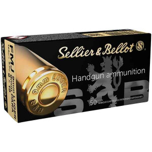 Munitions Sellier & Bellot Cal.9mm - 9mm Parabellum - 9x19