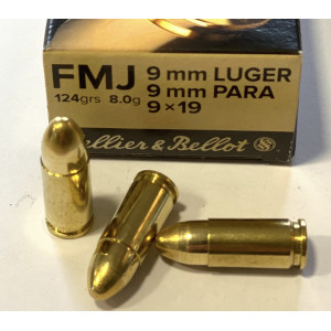 Munitions Sellier & Bellot Cal.9mm - 9mm Parabellum - 9x19