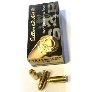Munitions Sellier & Bellot Cal.9mm - 9mm Parabellum - 9x19