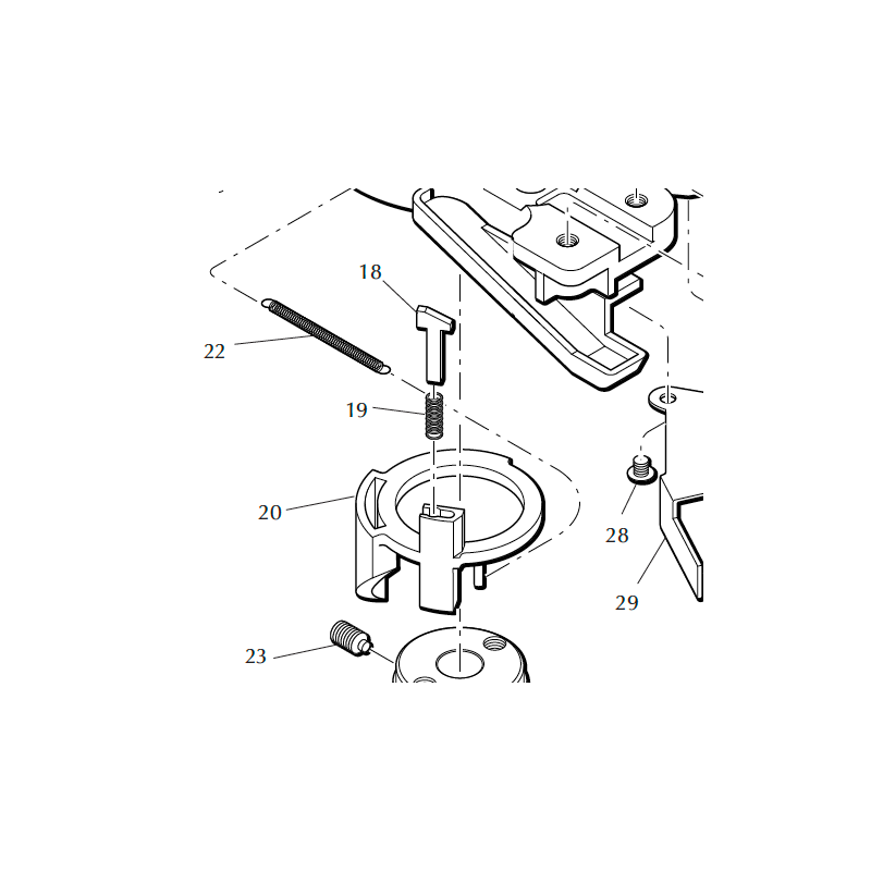 13791 - 650/750 Indexer Return Spring
