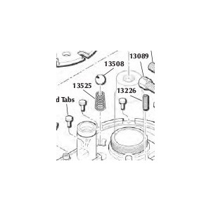13525 - 1100/1050 Index Ball Spring