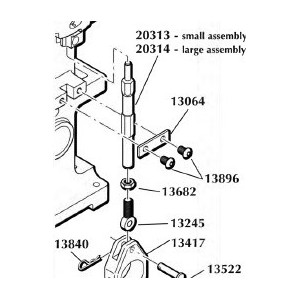 13682 - 5x16-24 Jam Nut Swage