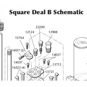 14037 - 10-24x3/4 SHCS