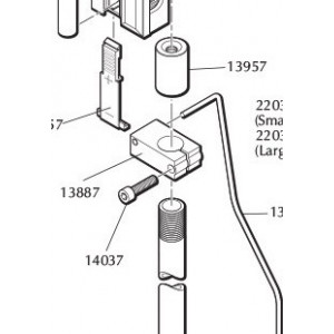 13887 - 750/550 Operating Rod Bracket
