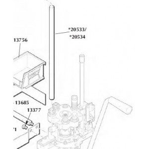 Casefeeder Tube 1100 - 1050