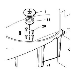 14026 - 8-32nx 1/2 BHCS Bowl Motor
