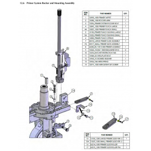 62213 - 1050 Primer Slide Roller Screw
