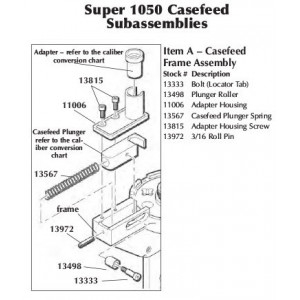13498 - 1050 Plunger Roller