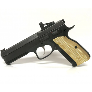 CZ Slide Stop Flat Shadow 2