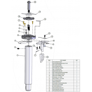 550 Roller Bracket Assembly