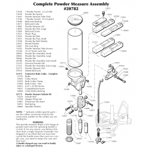 Powder Measure Lock - Link Assembly