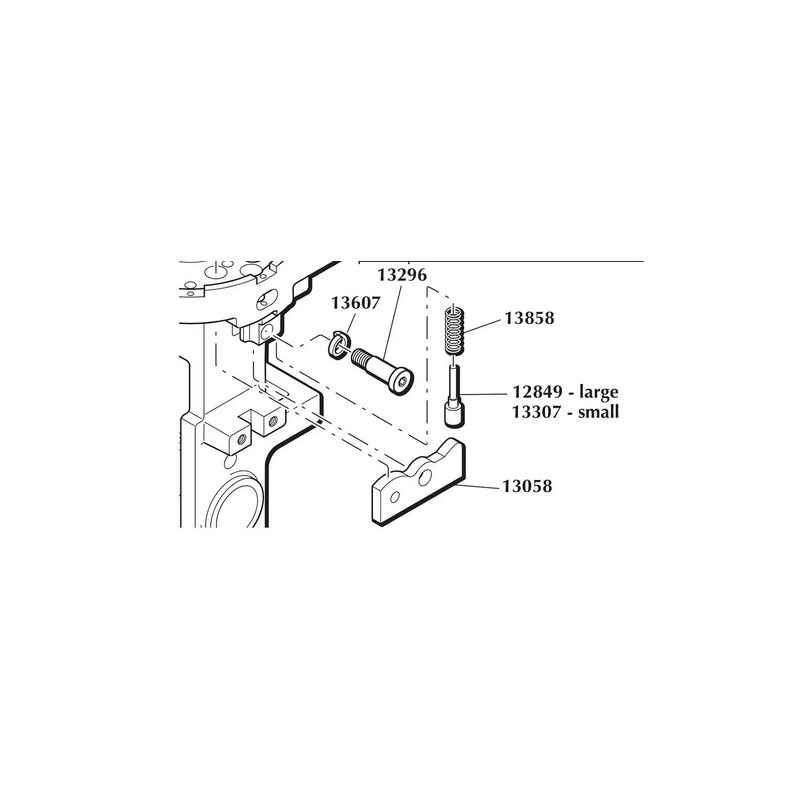 Rocker Bolt 3/8 Hi Lockwasher