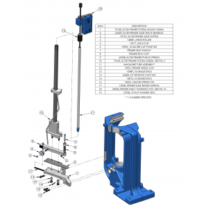 XL750 Primer Slide Track