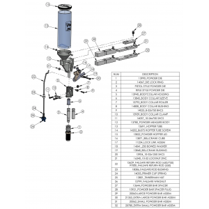 Blue Fail Safe Strip Nut