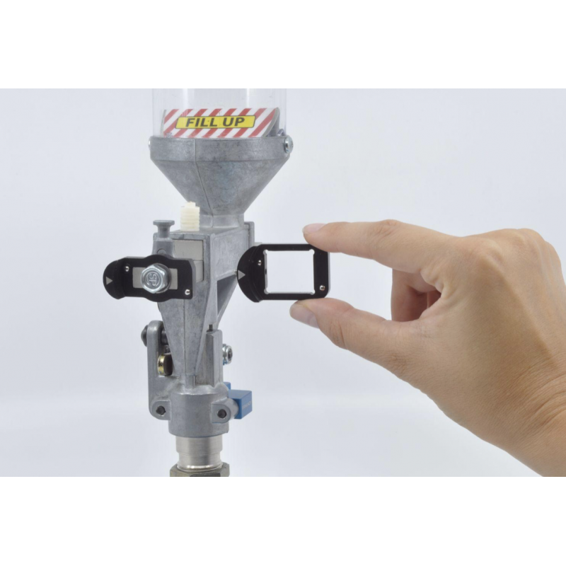 Clickable Powder Thrower Adjustment Knob