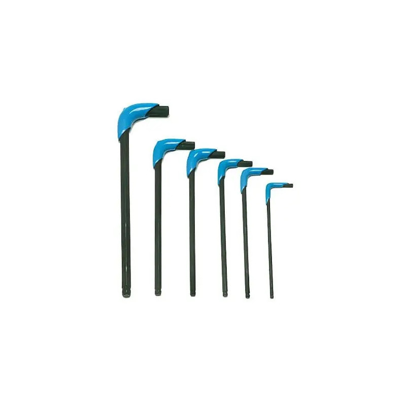Vinyl Dipped Ball End Allen Wrench Set