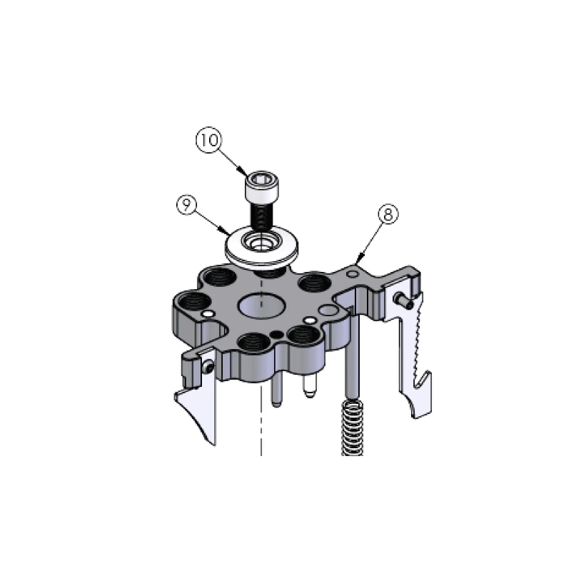 1050 / 1100 Toolhead Assembly
