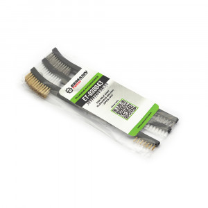 EEMANN TECH DOUBLE END CLEANING BRUSH – 3PCS./KIT