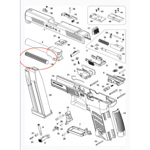 CZ P-10 Complete Guide Rod
