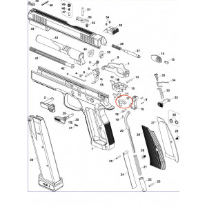 CZ Disconnector - CZ 75/85/97 (SP-01 Shadow)