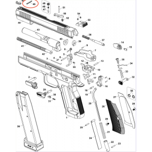 CZ Pin of the Front Sight Insert