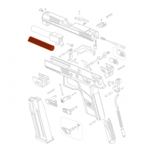 Recoil spring CZ P-09 C Nocturne / P-07