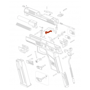 Trigger bar spring CZ P-09 Nocturne/P-07 / P-09
