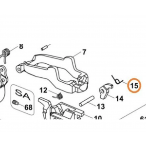 Firing Pin Block Lever Spring CZ85B