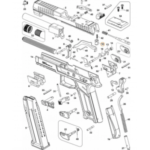 Firing pin bloc stop