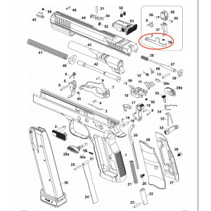 CZ Trigger bar target.