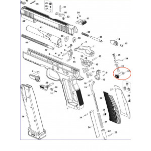 CZ Magazine Catch Set - Shadow 2