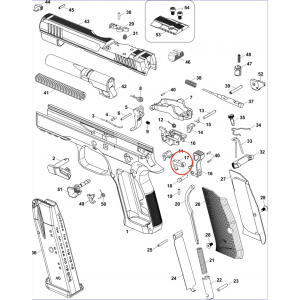 Disconnector CZ 75/85 Shadow carry.
