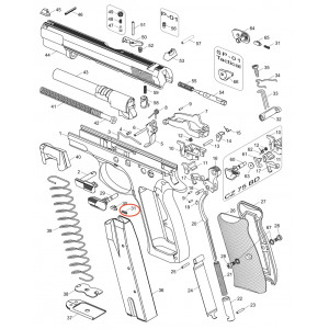 CZ Safety Ratchet Spring - Shadow 2