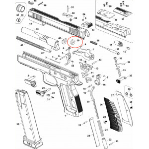 CZ Firing Pin Stop Plate
