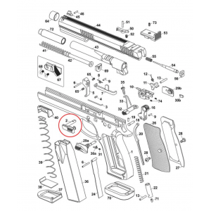 CZ Slide Stop Racing CZ 75 TS