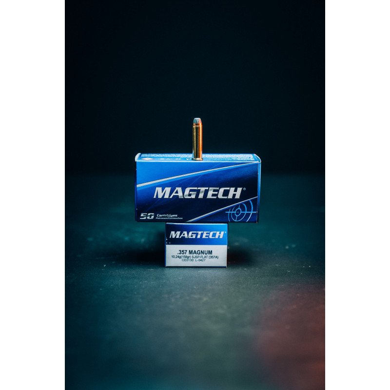 Magtech 357 mag 158 grs FMJ-Flat x 50