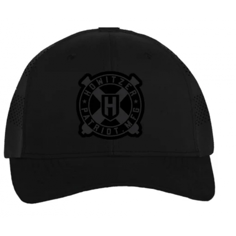Howitzer Black Cap with mid logo